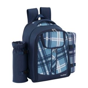 NWT VonShef Two Person Backpack Picnic Set